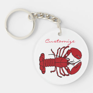 Red Maine Lobster Thunder_Cove Sleutelhanger