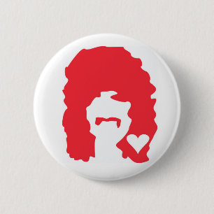 Red Man Love Ronde Button 5,7 Cm