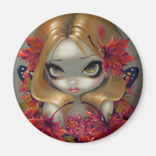 "Red Maple Fairy" Magnet Magneet