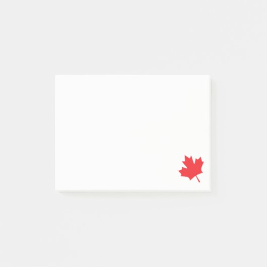 Red Maple leaf ı Post het Opmerking Post-it® Notes (Voorkant)