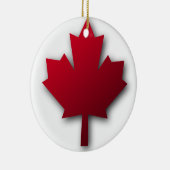 Red Maple Leaf Ornament (Rechts)
