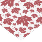 Red Maple Leaves Patroon Tafelkleed (Gekanteld)