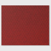 Red Marble Pattern Cadeaupapier (Vlak)