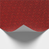 Red Marble Pattern Cadeaupapier (Hoek)