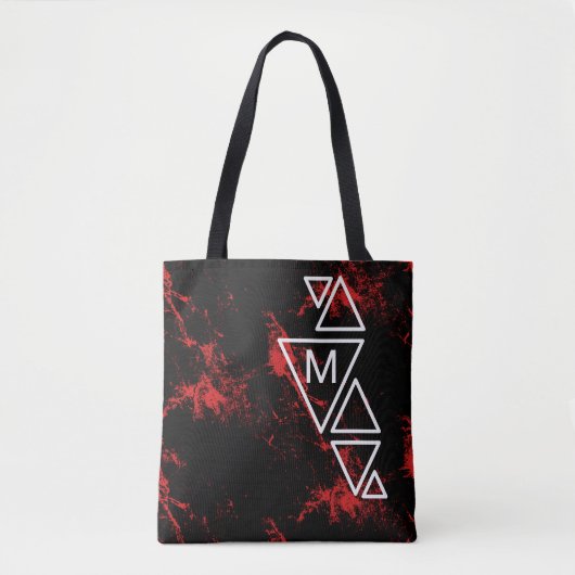 Red Marble TS Monogram Draagtas (Voorkant)