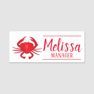 Red Maryland Crab Seafood Shack Restaurant Naamplaatje