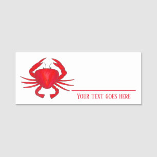 Red Maryland Crab Seafood Shack Restaurant Naamplaatje