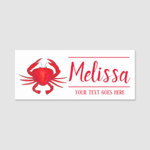 Red Maryland Crab Seafood Shack Restaurant Naamplaatje