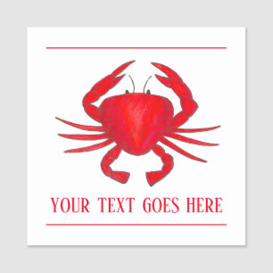 Red Maryland Crab Seafood Shack Restaurant Naamplaatje