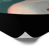 Red Mask ART PRINT Rococo Lowbrow Art (Hoek)