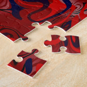 Red Maze Puzzle Legpuzzel (Zijkant)