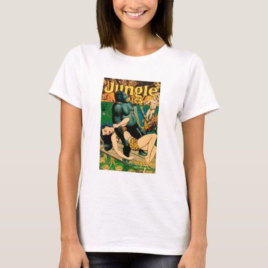 Red me - Gorilla - Tarzan - Oerwoud Boy - Swamp T-shirt (Voorkant)