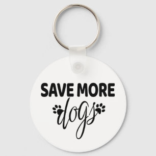 Red meer honden sleutelhanger