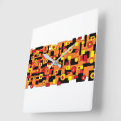 red melimelo vierkante klok (Hoek)