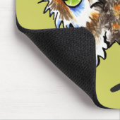 Red Merle Australian Shepherd speelt Muismat (Hoek)