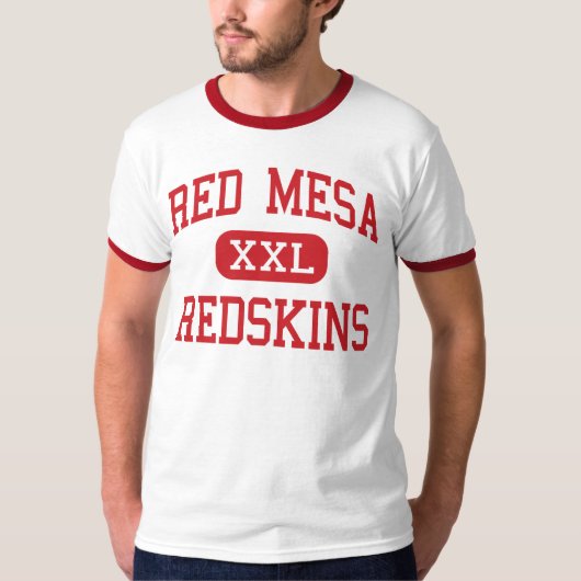 Red Mesa - Redskins - High-Teec nrs Pos Arizona T-shirt (Voorkant)