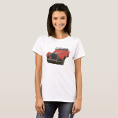 Red MG TF T-shirt (Voorkant volledig)