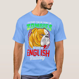 Red mijn Engelse buldog T-shirt