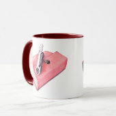 Red Mini Sketchbook Mug (Devant gauche)