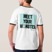 Red Monster T-shirt (Achterkant volledig)