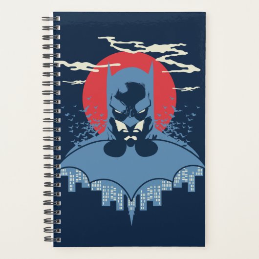 Red Moon Batman met Logo Planner (Voorkant)