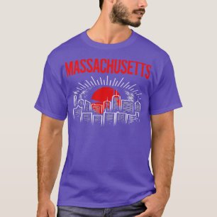 Red Moon Massachusetts T-shirt