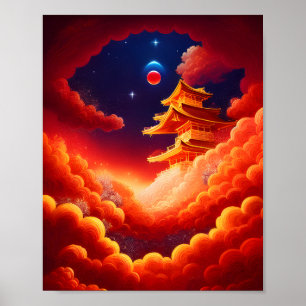 Red Moon Poster