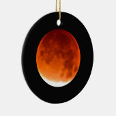 Red Moon Risiing Keramisch Ornament (Rechts)