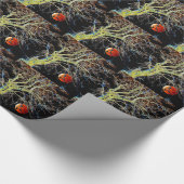 Red Moon Rising Cadeaupapier (Hoek)