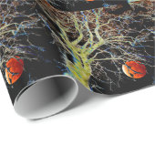 Red Moon Rising Cadeaupapier (Rol Hoek)