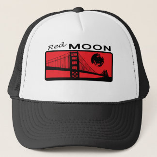 Red Moon Trucker Hat Pet