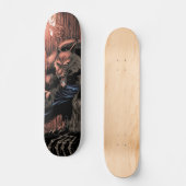 Red Moon Werewolf skateboard (Voorkant)