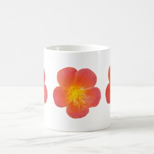 Red Moss Roses Mug (Centre)