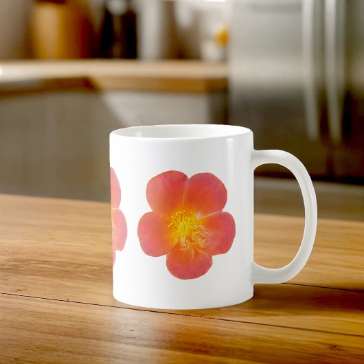 Red Moss Roses Mug Koffiemok