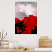RED MOUNTAIN POSTER (Keuken)