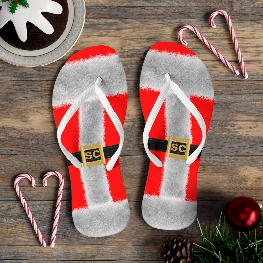 Red Mrs Santa Kostuum Grappige Kerstmis in juli Teenslippers