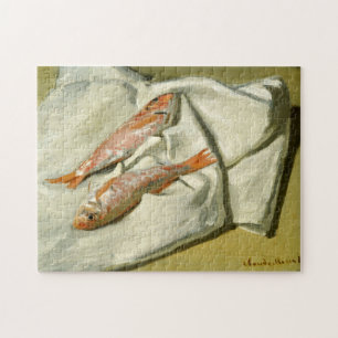 Red Mullets Monet Fine Art Legpuzzel