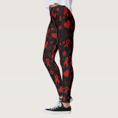 Red Multi...Brain Aneurysm Leggings (Links)
