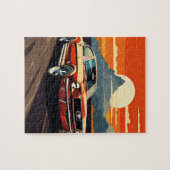 Red Muscle Cars Legpuzzel (Horizontaal)