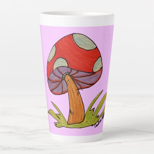 Red Mushroom Coffee Mug (Devant)