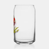 Red Mushroom Glass Blikvorm Glas (Links)