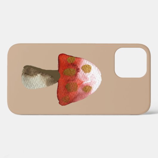 Red Mushroom Toadstool magie Case-Mate iPhone Case (Achterkant (horizontaal))