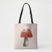 Red Mushroom Toadstool magie Draagtas (Voorkant)