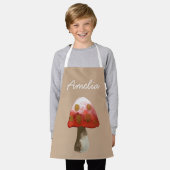 Red Mushroom Toadstool magie Schort (Gedragen)