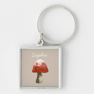 Red Mushroom Toadstool magie Sleutelhanger