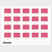 Red Mustache Valentijn Sticker (Vel)