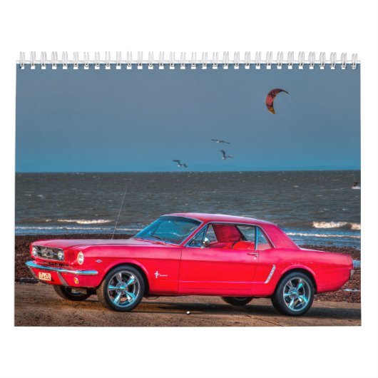 Red Mustang Kalender (Hoes)