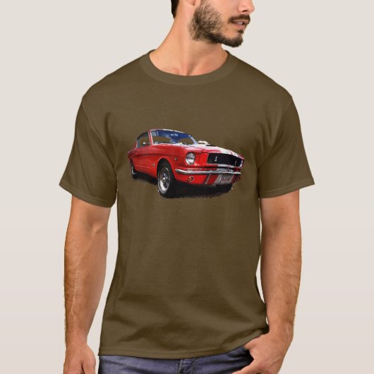 Red Mustang T-shirt (Voorkant)