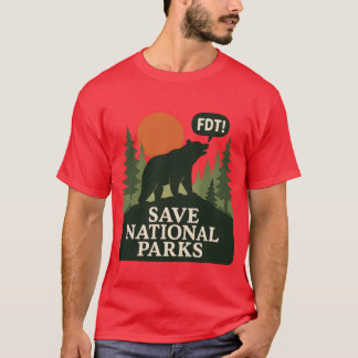 Red Nationale Parken FDT T-shirt
