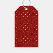 Red Nautical Thank You Script met Helm Cadeaulabel (Achterkant)